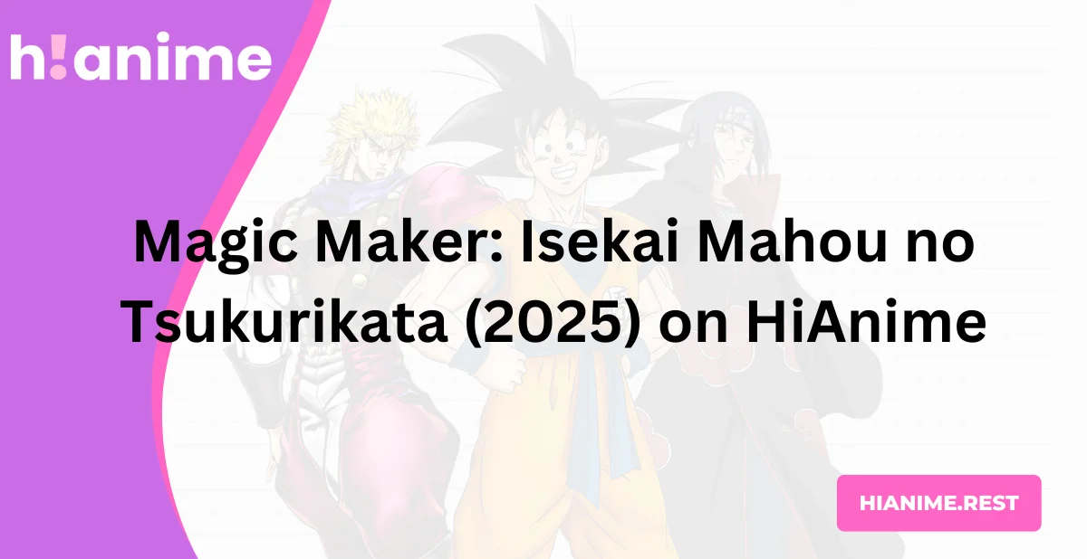 Magic Maker: Isekai Mahou no Tsukurikata (2025) on HiAnime